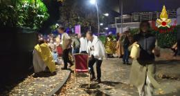Incendio in un hotel ad Abano Terme, evitata una strage