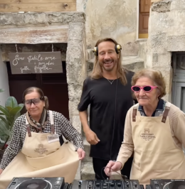 Bob Sinclar e le nonnine di Altamura: quando la musica incontra la tradizione