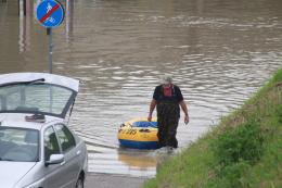 Ecco la piena! Ma non è ancora il massimo