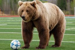 In campo si presenta un orso