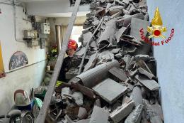 Cavarzere: Crolla il solaio di una palazzina