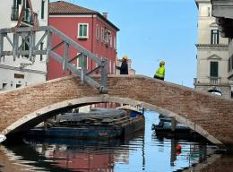 Il ponte torna a risplendere
