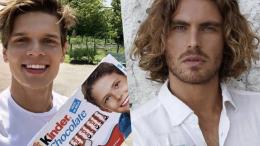 Il vero volto del bambino della Kinder