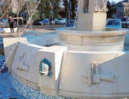 La testa di Tritone “a casa”