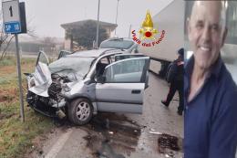 Nonno Mario muore nello schianto