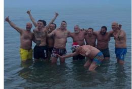 Bagno ghiacciato di Capodanno!