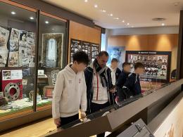 I giovani della Virtus Verona al Museo Ballarin