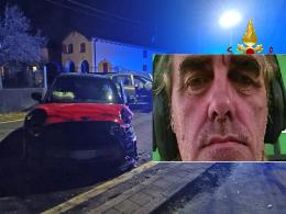 Terribile schianto, muore un 59enne