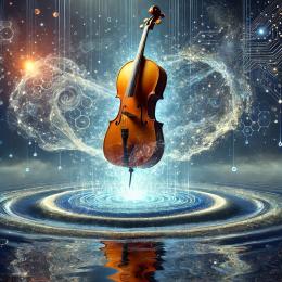 "Acqua, aria e intelligenza artificiale nelle corde del violoncello"