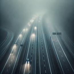 Settimana di nebbia, nuvole e temperature anomale
