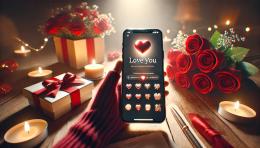 “Ti amo”, ditelo con un messaggio