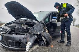 Auto contro platano, traffico in tilt