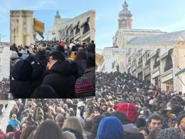 Caos a Venezia per il Carnevale