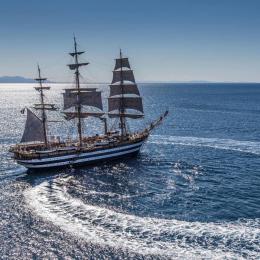 L’Amerigo Vespucci torna a Venezia