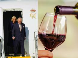 Brindisi tutto italiano per Carlo e Camilla