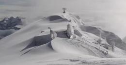 La Marmolada si veste di bianco: paesaggio incantato tra neve e vento