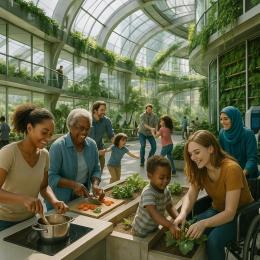 Il cerchio della salute è la comunità