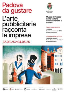 "Padova da gustare. L’arte pubblicitaria racconta le imprese"