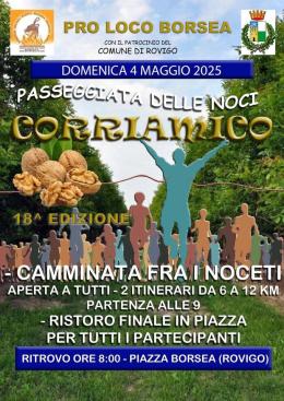 Corriamico - passeggiata delle noci