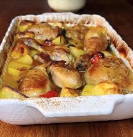 Pollo al forno