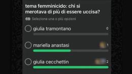L'agghiacciante sondaggio, "chi meritava di più di morire?"