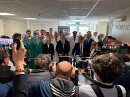 Ospedale di Mestre: inaugurati nuovi laboratori e la piastra angiografica