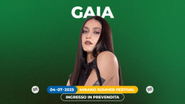 Mirano Summer Festival - Gaia