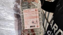 Sequestrato un maxi carico di alcol di contrabbando