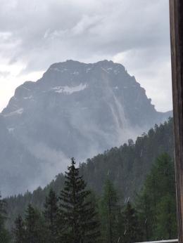 Frana a San Vito di Cadore, la natura si scatena