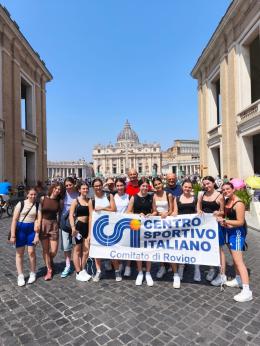 L’emozione degli sportivi dal Papa