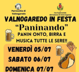 Valnogaredo in  Festa: Paninando 2025