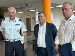 Vigili a scuola di primo soccorso dagli specialisti del Suem 