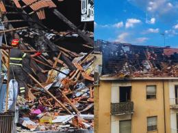 Tragedia a Torino: esplosione in un appartamento