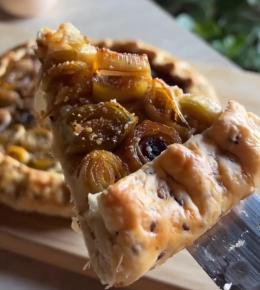 Torta salata con i porri