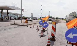 Cantiere, chiusa via Merlin