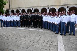Gli allievi ufficiali dell’Accademia Militare in visita al comando veneziano