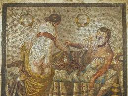 Ritrovato mosaico erotico