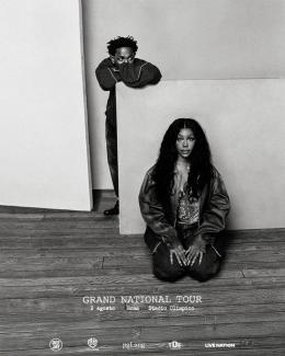 "Kendrick Lamar e SZA: l'unica tappa italiana del Grand National Tour infiamma lo Stadio Olimpico"