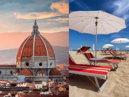 E' crisi: Firenze e spiagge troppo care