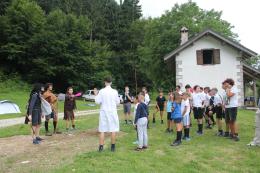 I giovani scout a spasso nel tempo
