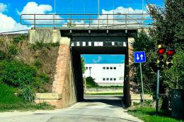 Il sottopasso riapre una settimana prima