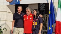 L'abbraccio di Chioggia alla sua campionessa