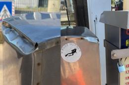 Terzo assalto di fila al distributore