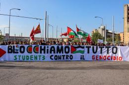 A decine di migliaia in piazza a sostegno della Global Sumud Flotilla