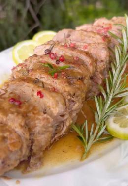 FILETTO DI MAIALE SENAPE E MIELE