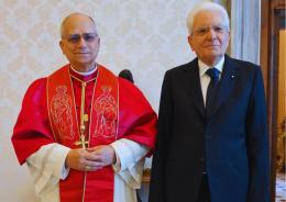 Il Papa da Mattarella