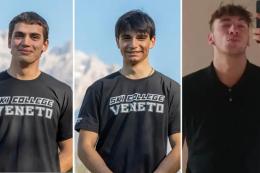 Tre amici morti in auto: ecco chi erano