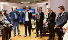 Brindisi all’aperitivo per Mattia Moretto 
