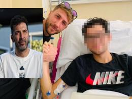 Per Luca l'emozionante messaggio di Buffon