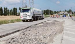 Nuovo asfalto in via Concilio Vaticano II